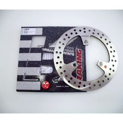 BRAKING RF8124 Disco Freno Posteriore tondo fisso R-FIX per SUZUKI BURGMAN 125 / 200 2007 / 2013