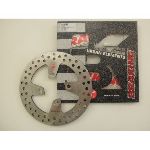 BRAKING RF8508 Disco Freno Posteriore tondo fisso R-FIX per SUZUKI BURGMAN 125 / 150 2002 / 2006