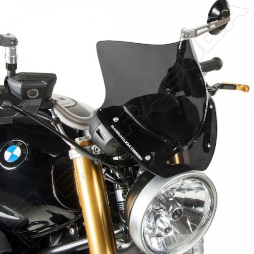 BARRACUDA CUPOLINO AEROSPORT FUME' SCURO per BMW R NINE T PURE / SCRAMBLER 2017 / 2020