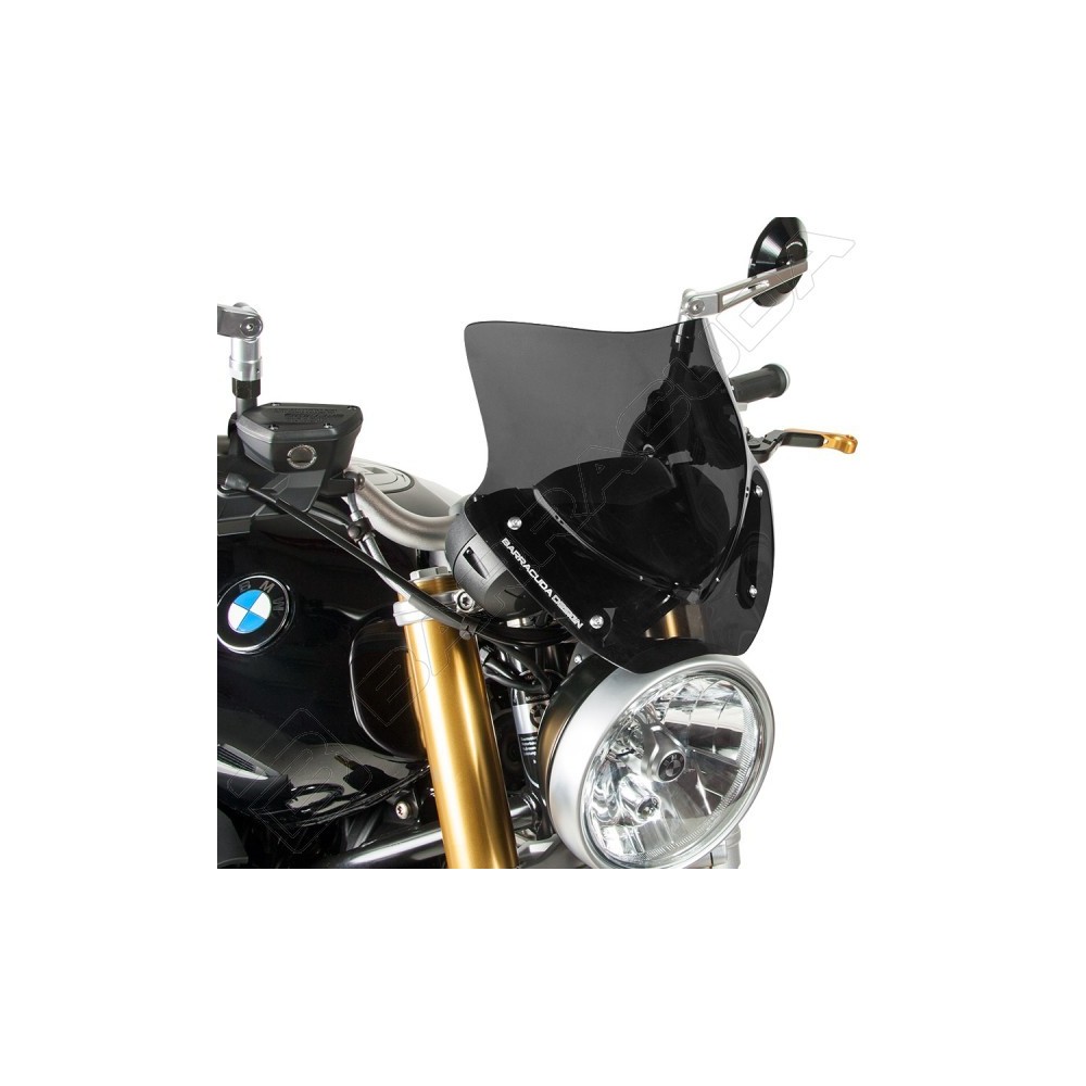 BARRACUDA CUPOLINO AEROSPORT FUME' SCURO per BMW R NINE T PURE / SCRAMBLER 2017 / 2020