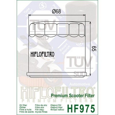 HIFLO FILTRO OLIO HF975