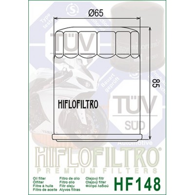 HIFLO FILTRO OLIO HF148