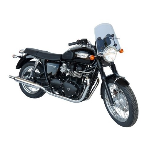 Fabbri Cupolino Fumè Chiaro SUMMER per TRIUMPH BONNEVILLE 865 / SE / T100 2008 / 2012