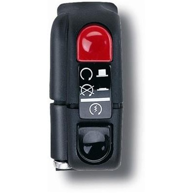 DOMINO Comando elettrico destro switch start run/stop Senza connettore Cavo 1mt