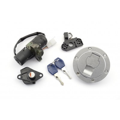 Kit serrature completo Accensione con contatto Sella e Tappo carburante per APRILIA RS 125 1999 / 2010