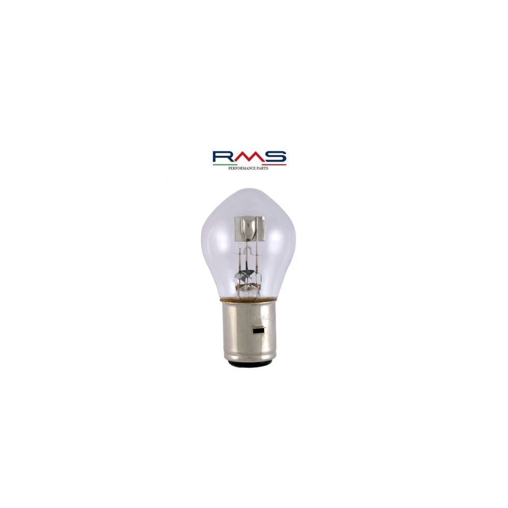 Lampadina RMS 12 Volt 35/35 Watt BA20D bianca