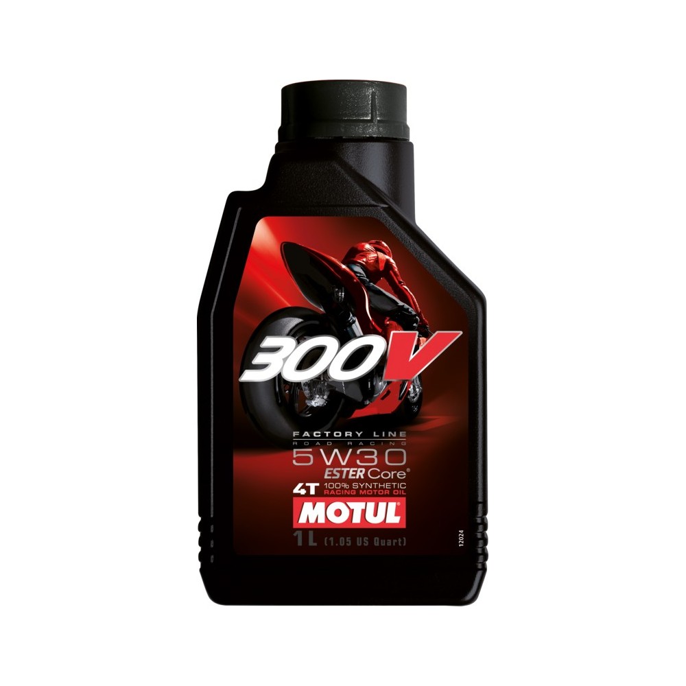 MOTUL 300V 4T FACTORY LINE ROAD RACING 5W-30 - Lubrificante Olio Motore