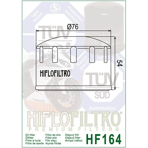 HIFLO filtro olio HF164