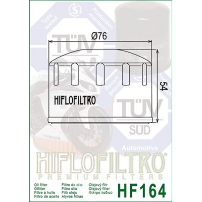 HIFLO filtro olio HF164