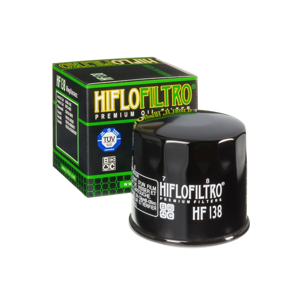 HIFLO FILTRO OLIO STANDARD HF138