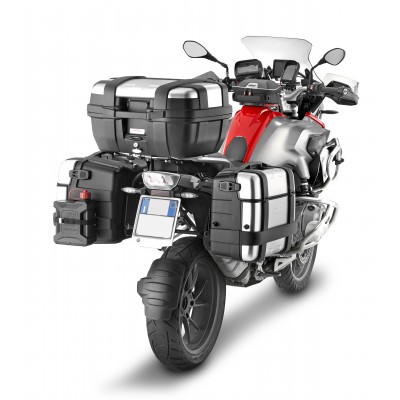 Valigia posteriore / laterale GIVI MONOKEY Trekker 33 in alluminio anodizzato 33 litri