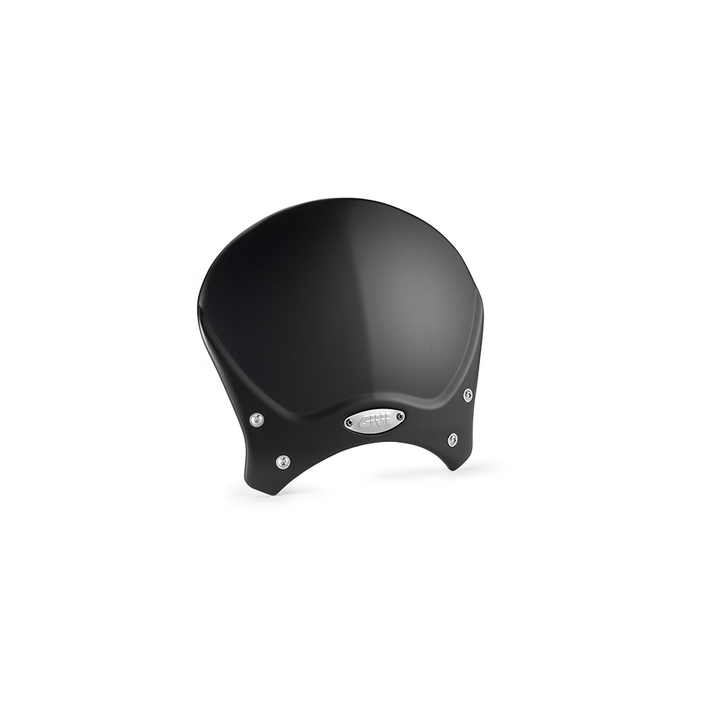 Cupolino universale GIVI RACE CAFE nero in alluminio 20,5 x 26,5 cm