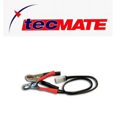 Cavo con Pinze e connettore TM Tecmate TM-74 per Batteria Caricabatteria