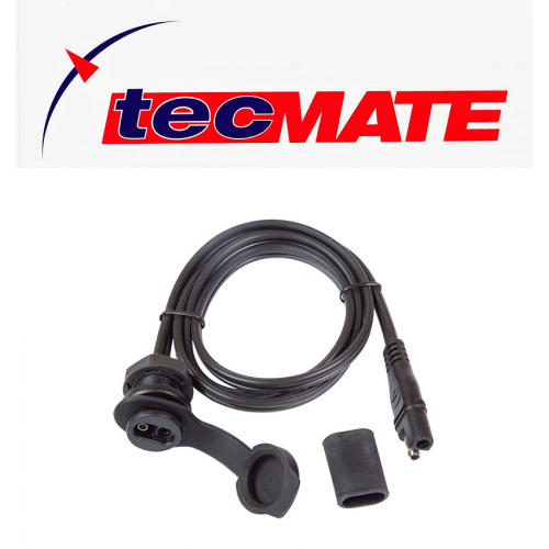 Presa SAE TecMate OptiMATE CABLE O-40 Impermeabile per Caricabatterie montaggio su pannello