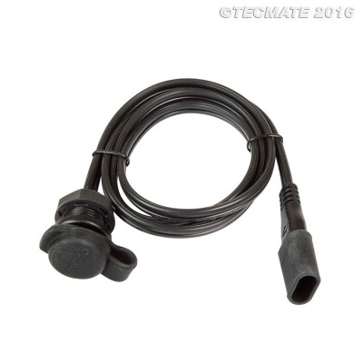 Presa SAE TecMate OptiMATE CABLE O-40 Impermeabile per Caricabatterie montaggio su pannello