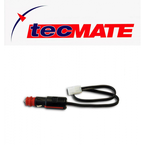 Presa TM Femmina / Accendisigari Maschio TecMate TM-72 per Caricabatterie Auto Moto