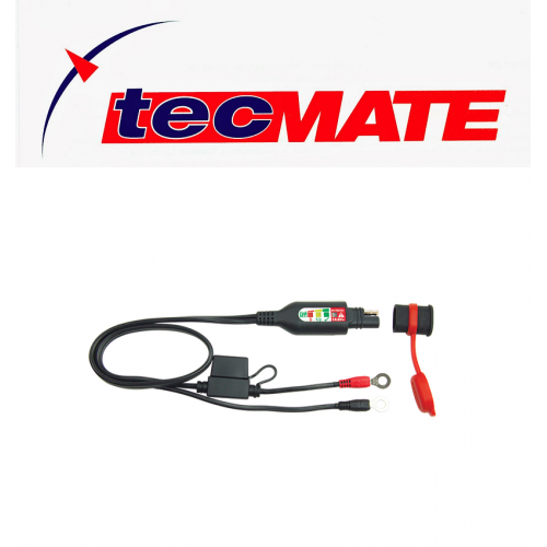 MONITOR TecMate OptiMATE O-127 con connettore SAE monitoraggio integrato dello stato della batterie al litio da 12,8/13,2 V