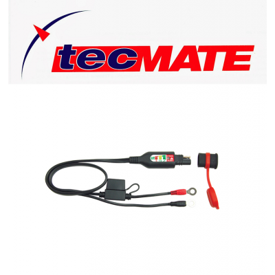 MONITOR TecMate OptiMATE O-127 con connettore SAE monitoraggio integrato dello stato della batterie al litio da 12,8/13,2 V