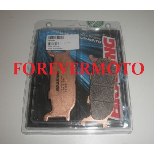 BRAKING P30750 coppia pastiglie freno anteriore sinterizzate P30