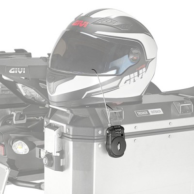 GIVI S220 Lucchetto a cavo retraibile con combinazione