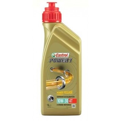 CASTROL POWER 1 4T 10W-30 OLIO MOTORE MOTO JASO MA2