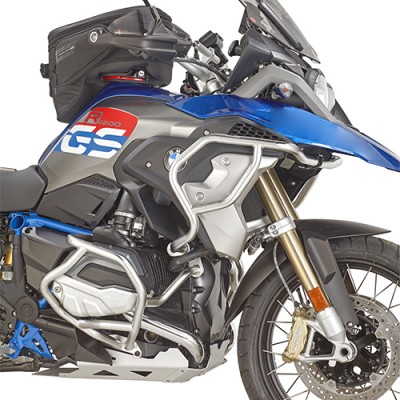 Paramotore GIVI tubolare in acciaio Inox per BMW R 1200 GS 2017 2018 - R 1250 GS 2019 / 2023