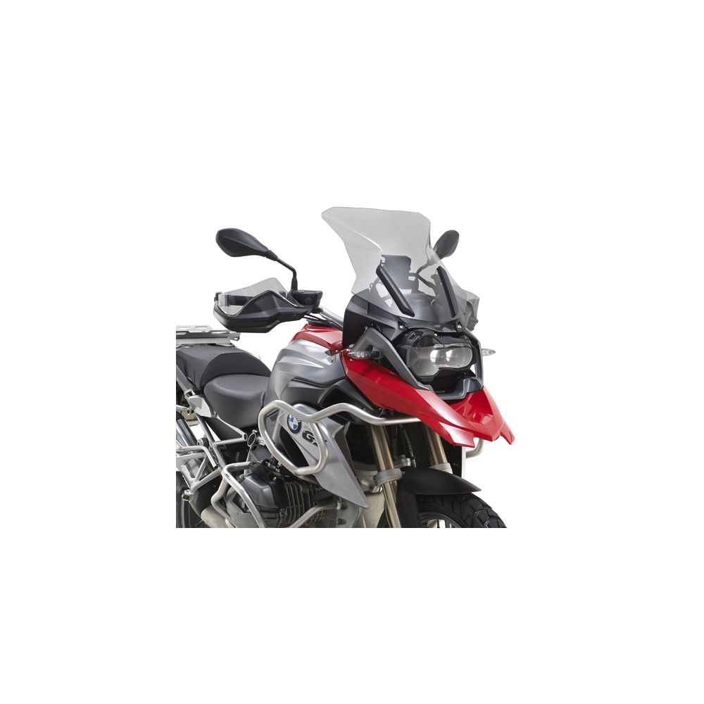 Cupolino GIVI fumé 43,5 x 43 cm + attacco specifico per BMW R 1200 GS 2013 / 2015 - R 1200 GS ADVENTURE 2014 2015