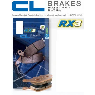 CL BRAKES 2353RX3 Pastiglie Freno Posteriore Sinterizzate