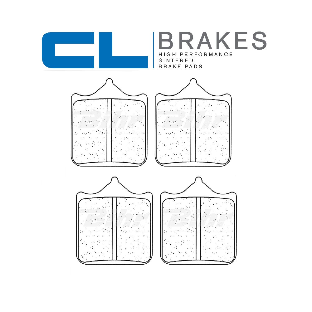 CL BRAKES 1033C60 Pastiglie Freno Anteriore Schermo ceramico