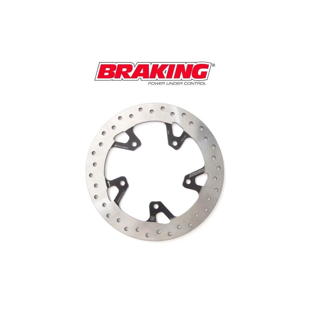 BRAKING RF7548 Disco Freno Posteriore Tondo Fisso R-FIX