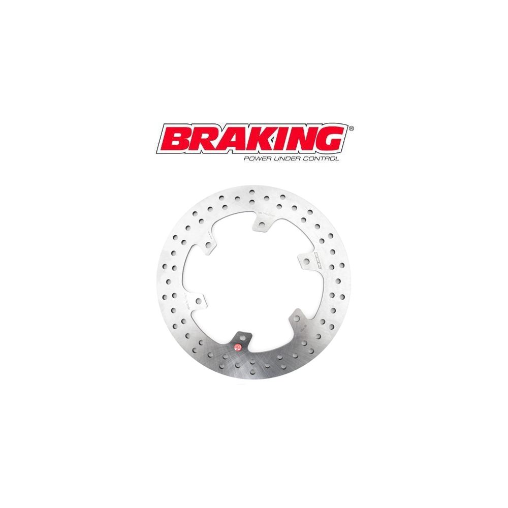 BRAKING RF7527 Disco Freno Posteriore Tondo Fisso R-FIX per APRILIA ETV CAPONORD 1000 2001 / 2007