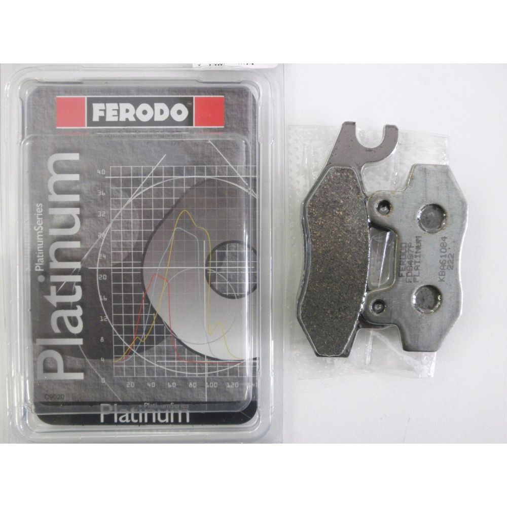 FERODO Coppia Pastiglie Freno posteriore PLATINUM FDB497P