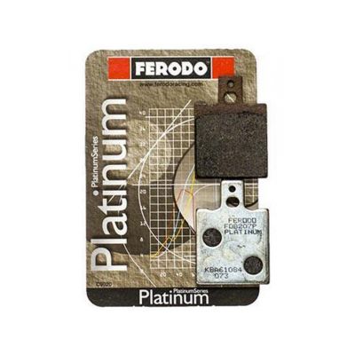 FERODO Coppia Pastiglie Freno posteriore PLATINUM FDB207P