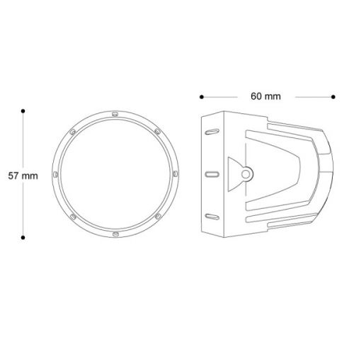 BARRACUDA Faretto di profondità a Led