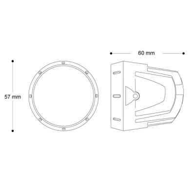 BARRACUDA Faretto di profondità a Led