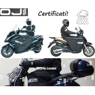 OJ Kit Coprigambe Termoscudo Impermeabile JFL-TF per scooter