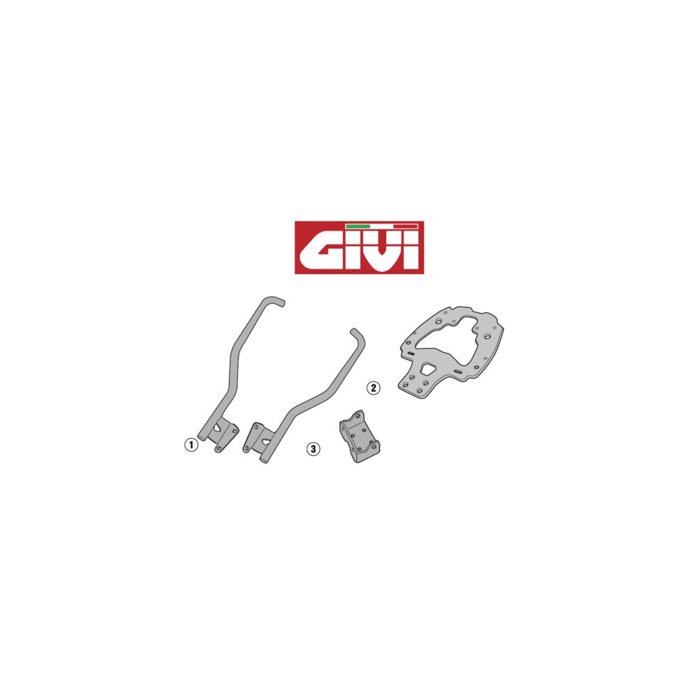 GIVI ATTACCO PER PIASTRA MONOLOCK - MONOKEY PER BMW G 310 R 2017 / 2023