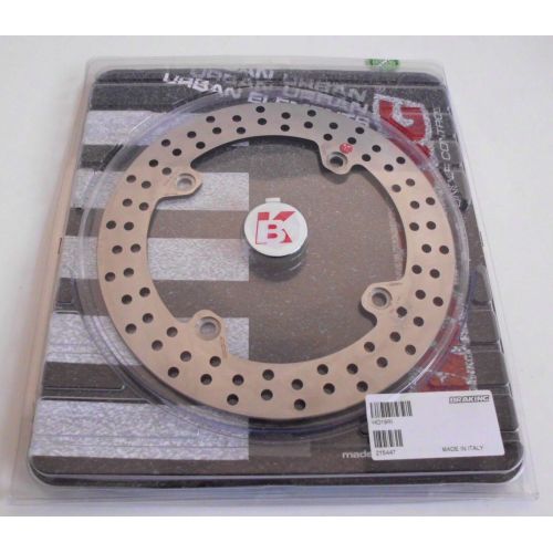 BRAKING HO18RI Disco Freno Posteriore tondo fisso R-FIX per HONDA XLV 1000 VARADERO 1999 / 2002