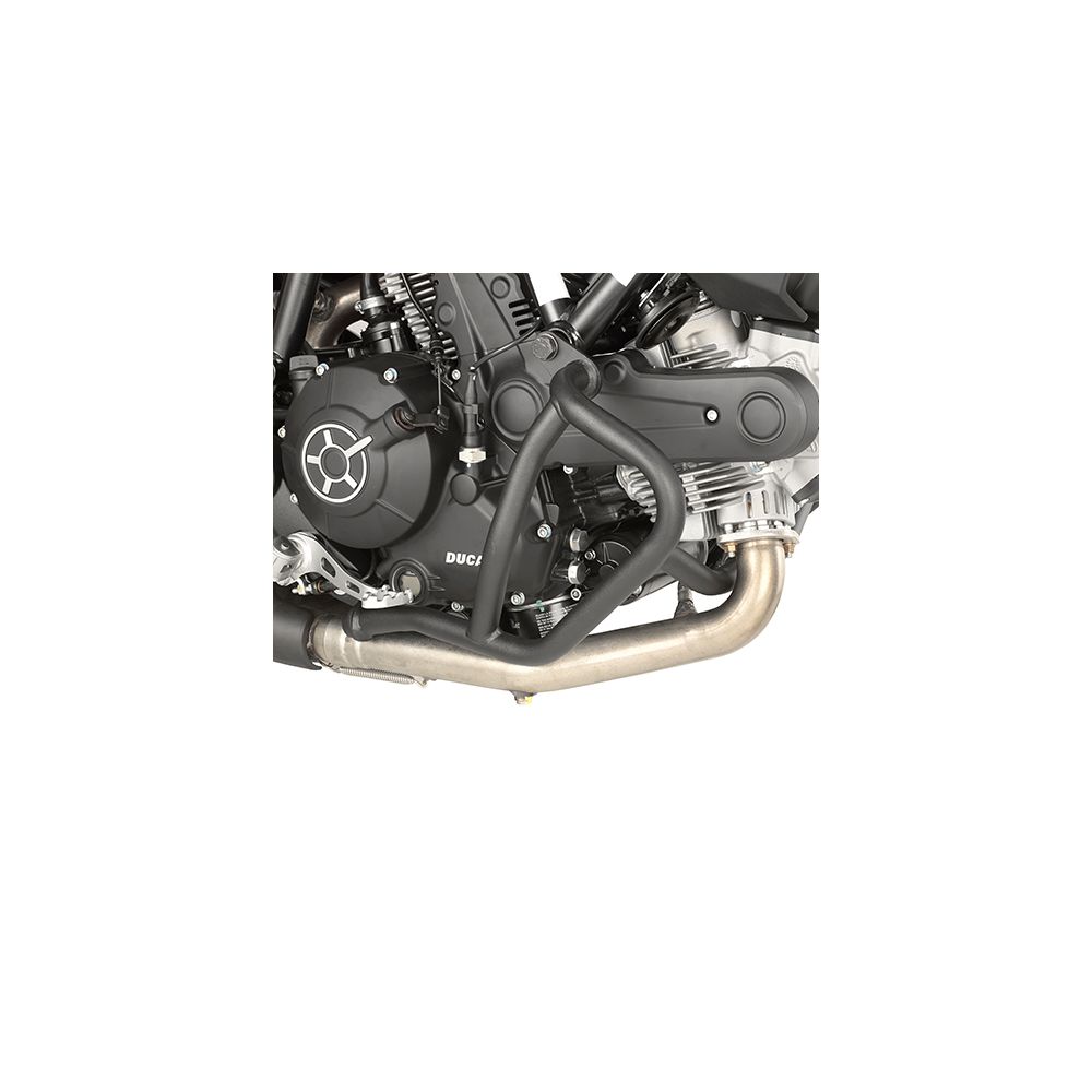 Paramotore tubolare GIVI nero per DUCATI SCRAMBLER 400 2014 / 2021 - SCRAMBLER 800 ICON 2015 / 2022