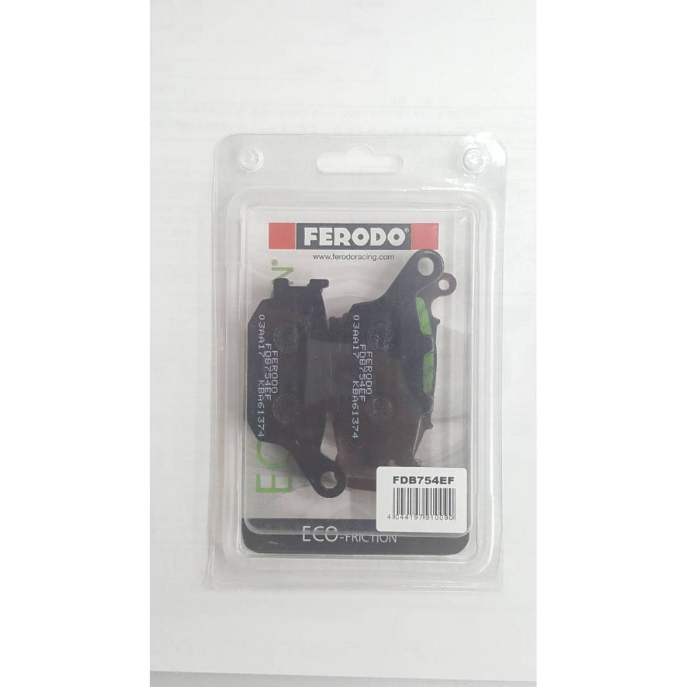 FERODO Coppia Pastiglie Freno posteriore ECO-FRICTION FDB754EF