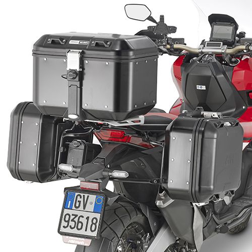 Portavaligie laterale per valigie GIVI MONOKEY - RETRO FIT per HONDA X-ADV 750 2017 / 2020