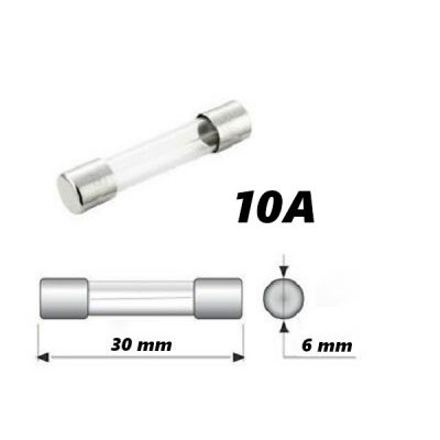 14696 Fusibile a tubo in vetro 10A 30mm