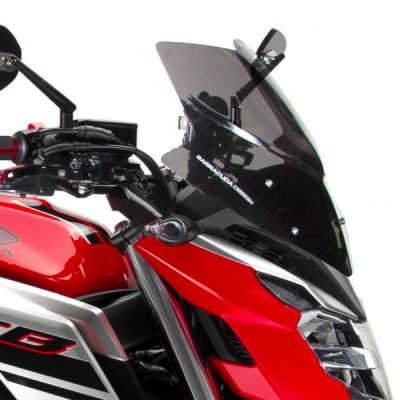 BARRACUDA cupolino AEROSPORT fume' scuro per HONDA CB 650 F 2017 2018