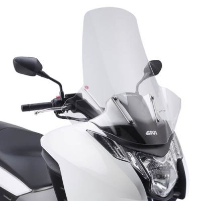 GIVI Parabrezza trasparente con paramani per HONDA INTEGRA 700 2012 2013 - INTEGRA 750 2014 / 2020