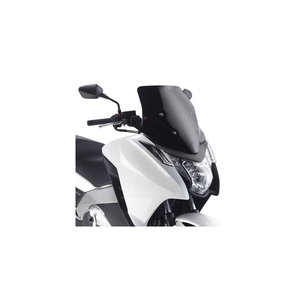 GIVI Parabrezza basso e sportivo nero lucido per HONDA INTEGRA 700 2012 2013 - INTEGRA 750 2014 / 2020