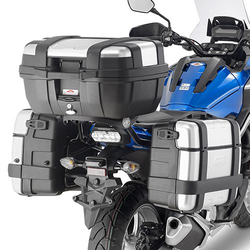 GIVI Portavaligie laterale per valigie MONOKEY - RETRO FIT per HONDA NC 750 S - NC 750 X 2016 / 2020