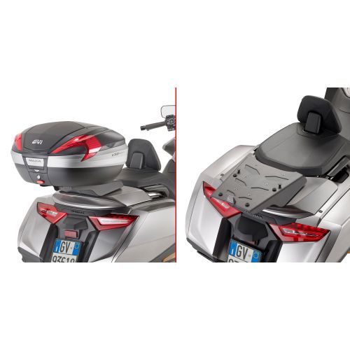 GIVI Attacco posteriore in alluminio per bauletto MONOKEY per HONDA GOLD WING GL 1800 2018 / 2023