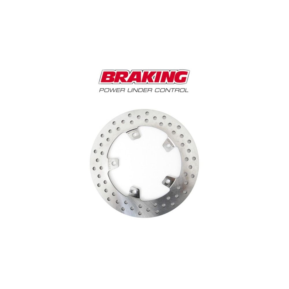 BRAKING RF7528 Disco Freno Posteriore Tondo Fisso R-FIX