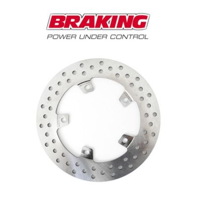 BRAKING RF7528 Disco Freno Posteriore Tondo Fisso R-FIX