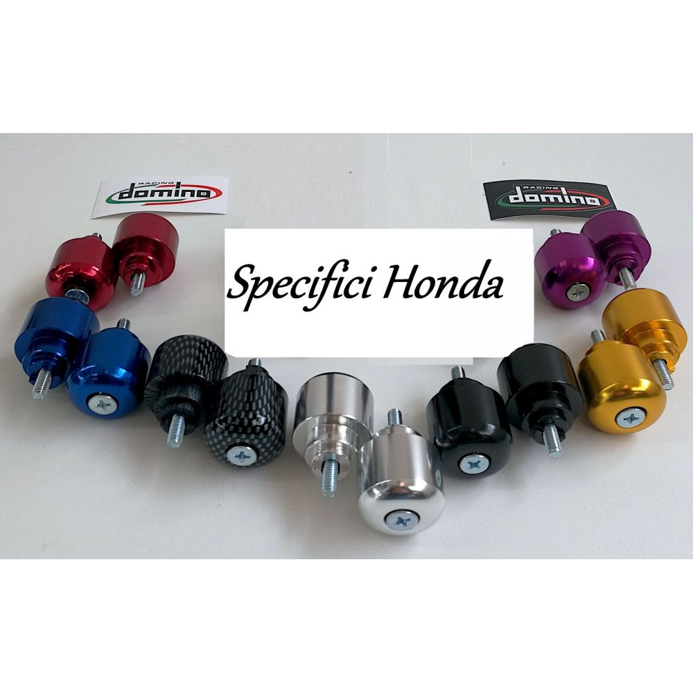 Set coppia contrappesi 901 in alluminio per HONDA